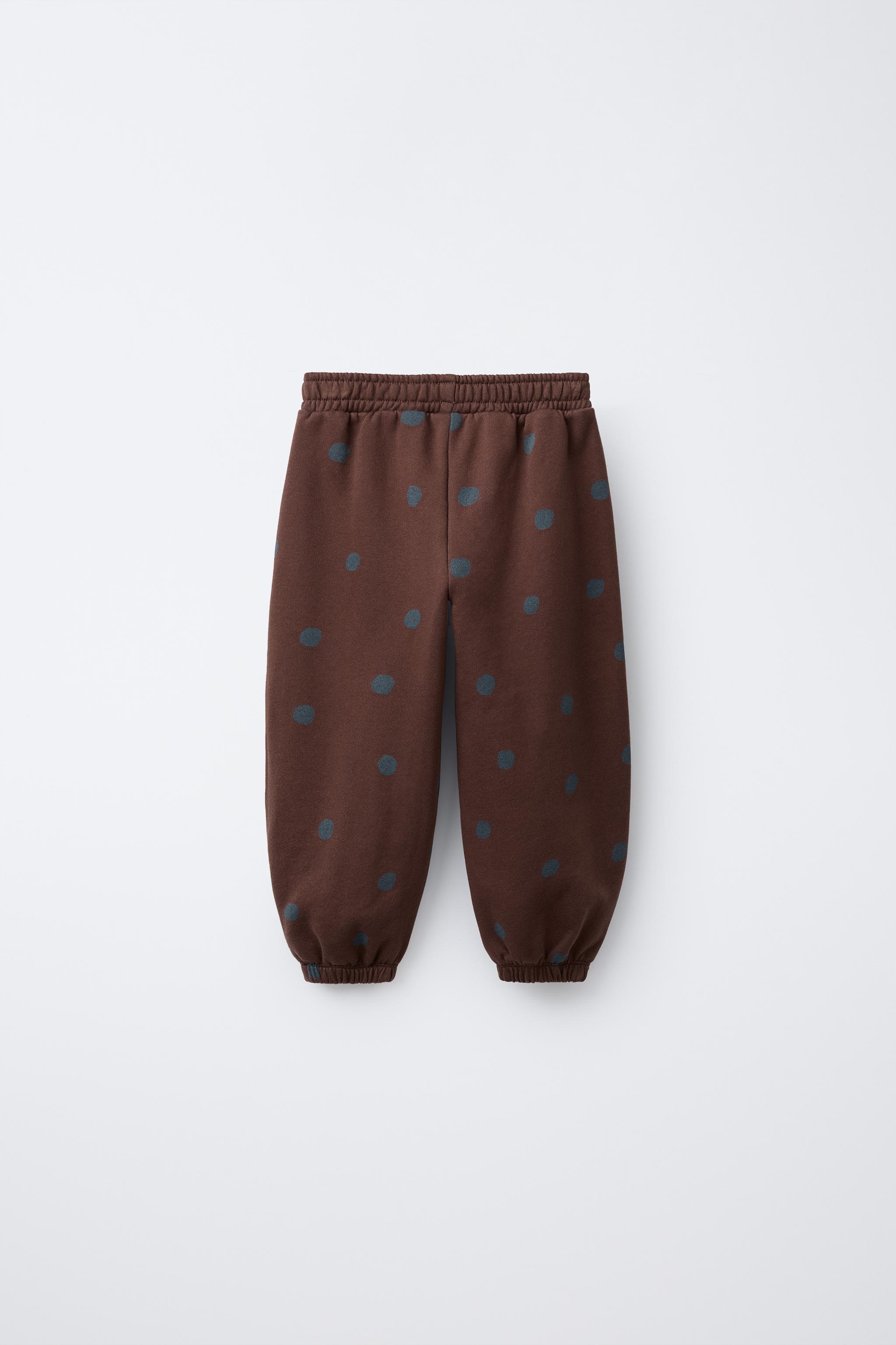 POLKA DOT JOGGING PANTS